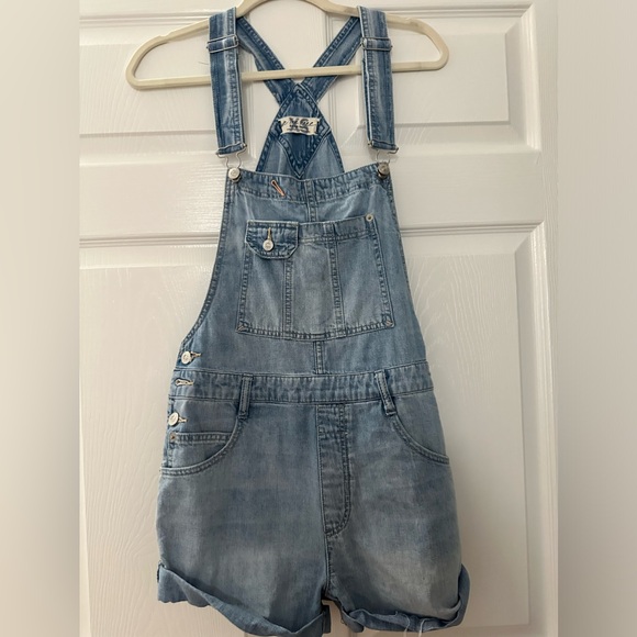 Free people ziggy overalls - Picture 1 of 4